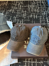 【INFINITYCROSS】凯旋门明星同款刺绣牛仔棒球帽女休闲鸭舌帽子