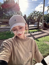 【ICROSS】8.17 lu新款多巴胺彩色软顶棒球帽字母圆顶鸭舌帽男女