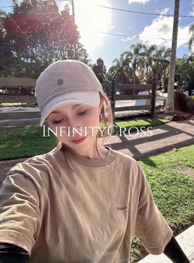 【ICROSS】8.17 lu新款多巴胺彩色软顶棒球帽字母圆顶鸭舌帽男女