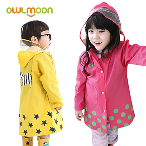 【清仓】韩版时尚可爱卡通男女儿童宝宝雨衣小童轻便透气环保雨衣