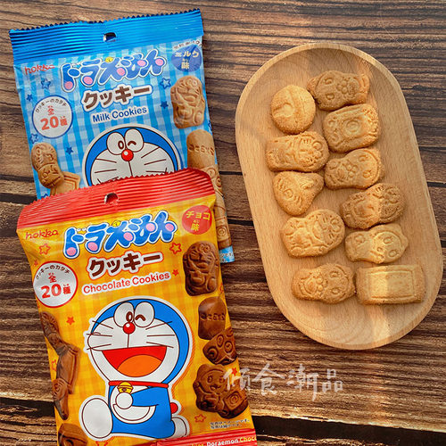 北陆制果哆啦A梦牛奶味饼干