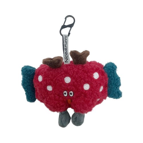 啰嘎啰嘎可爱毛绒挂件钥匙扣治愈系包挂娃娃送闺蜜朋友礼物男女孩