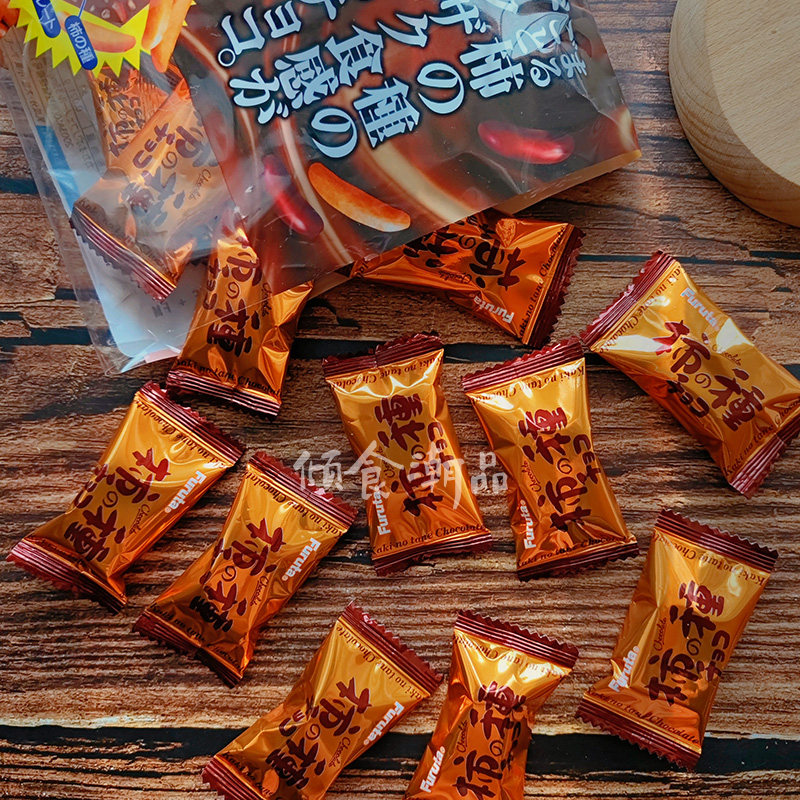 日本进口 富璐达巧克力米果脆独立包装休闲零食袋装商超同款118g