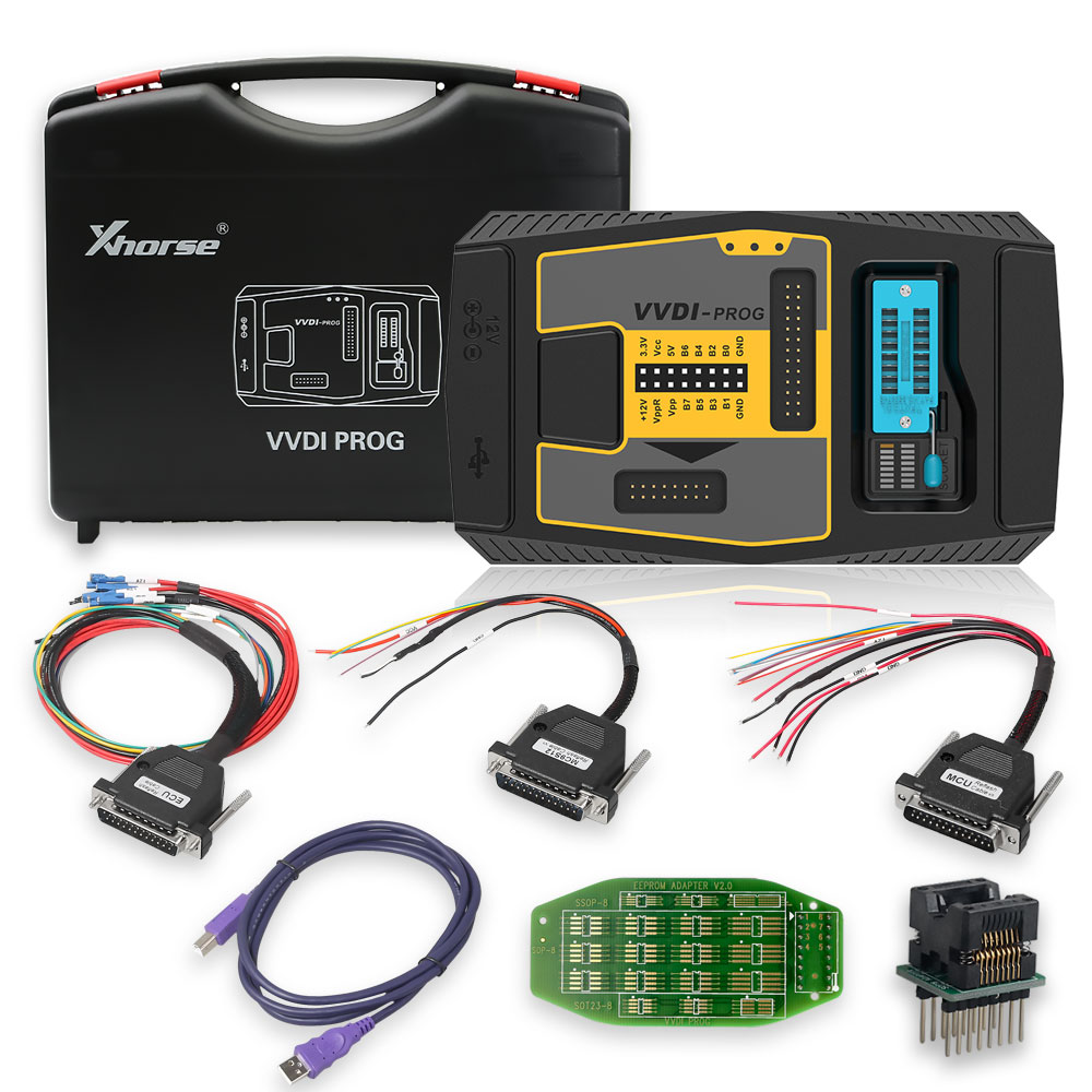 Xhorse VVDI PROG Programmer 秃鹰VVDI编程器 自带接线图