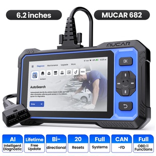 MUCAR 682 Car Diagnostic Tool AI-Assisted Support CANFD