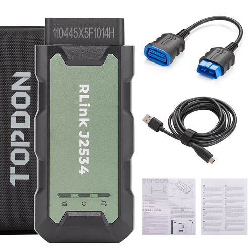 TOPDON Rlink J2534 Pass-Thru Programmer Support J2534