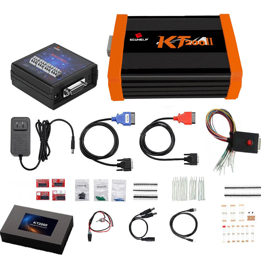 KT200II ECU Programmer 二代编程器支持TCU读写克隆发动机电脑板