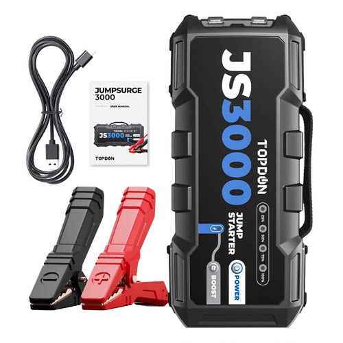 TOPDON JS3000 Jump Starter Battery Charger Power Bank