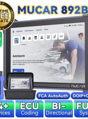MUCAR 892BT OBD2 Scanner Car System AI Diagnostic Scan Tool