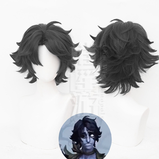 逍遥游 第五人格勘探员愚人金cos假发仿真人头皮顶游戏cosplay