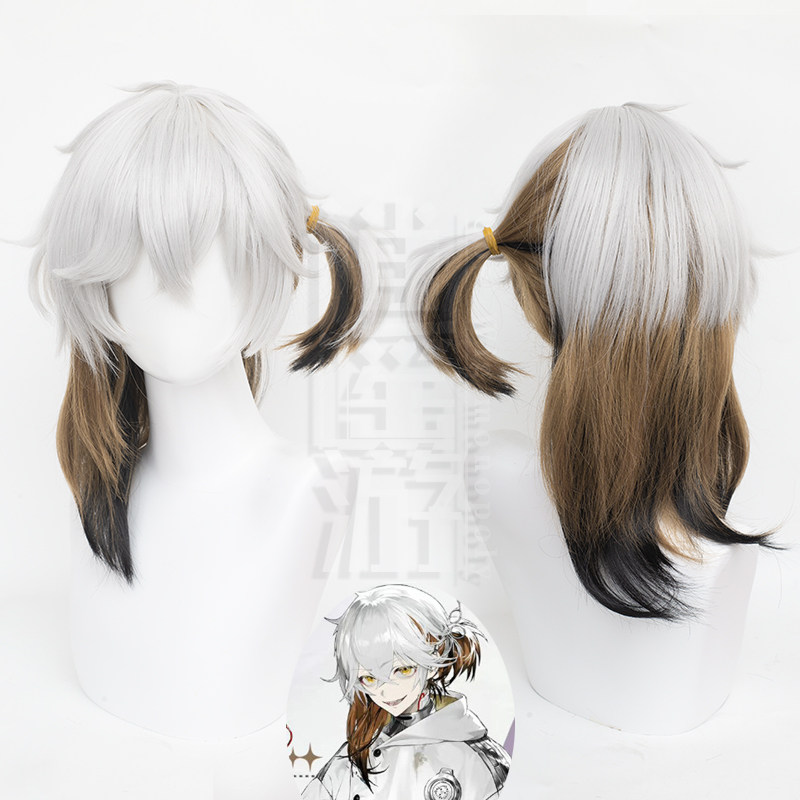 逍遥游重返未来1999兔毛口袋cos假发仿真人头皮顶扎发cosplay假发