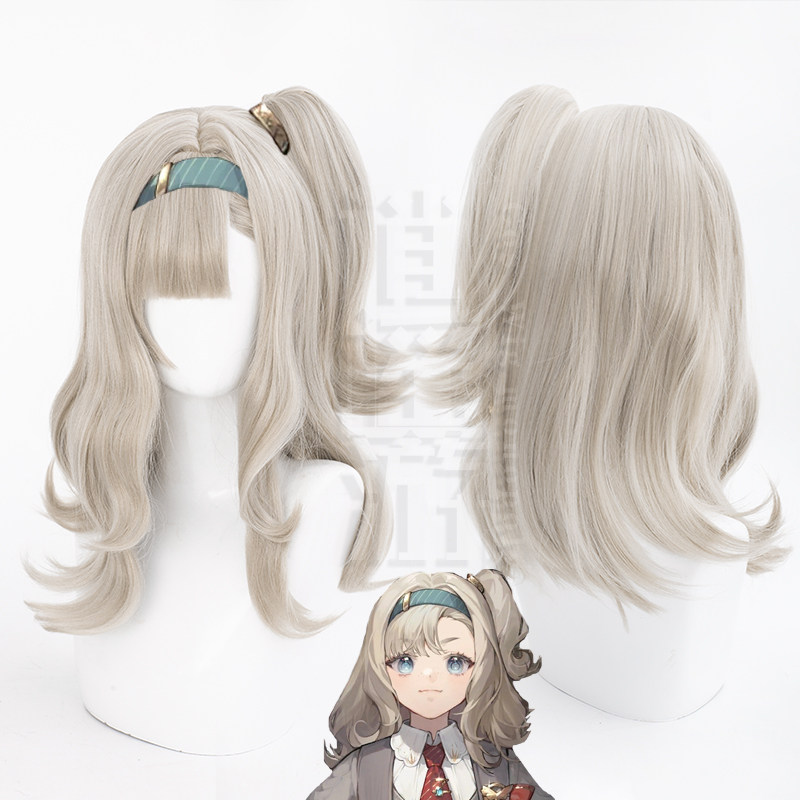 逍遥游 重返未来1999玛蒂尔达cos假发仿真头皮顶虎口夹单马尾