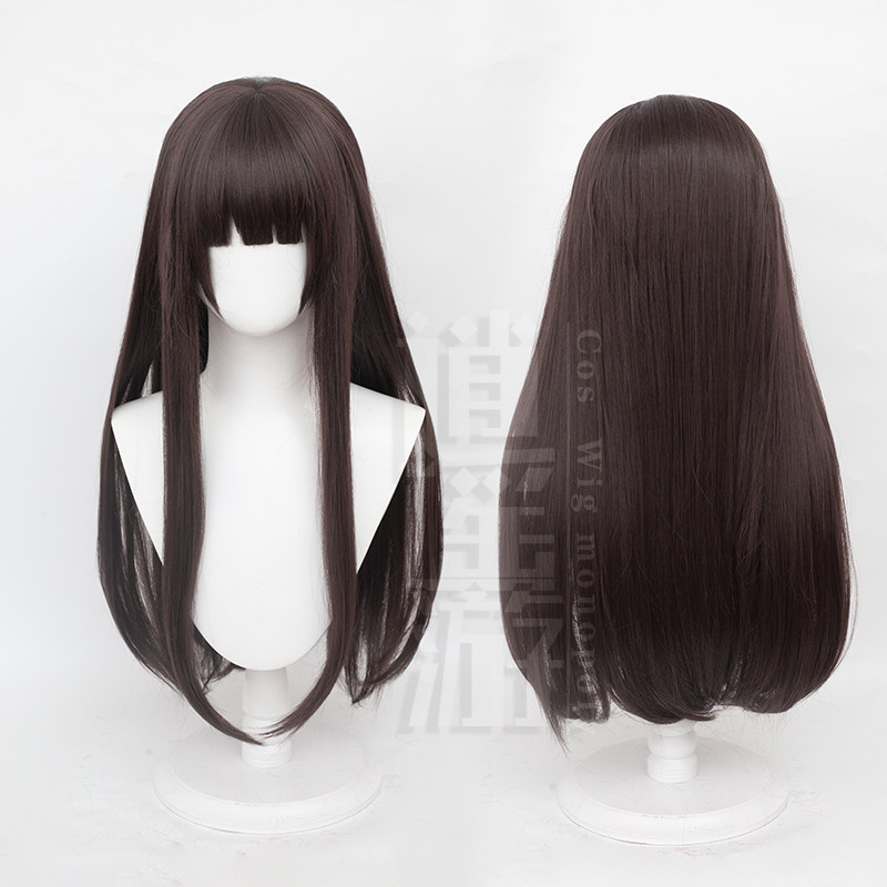 逍遥游 路人女主的养成方法加藤惠长发cos假发仿真头皮顶