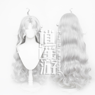 逍遥游 小女孩异动指针cos假发第五人格仿真人头皮顶cosplay假发