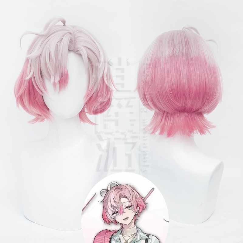 逍遥游 三丽鸥人形企划美乐蒂cos假发仿真头皮顶merold挑染假发