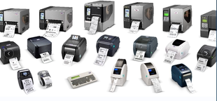 打印机标签打印机服装 TSC 4503E条码 4502 吊牌洗唛带切刀水洗标