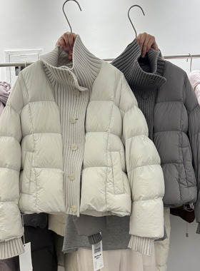嘉兴平湖羽绒服女2025冬季新款短款小个子面包服洋气韩系宽松外套