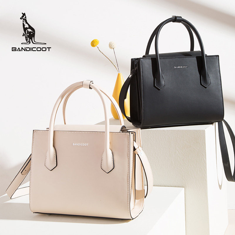 袋鼠女包2020新款时尚妈妈手提包女士包包单肩斜跨包大容量手拎包