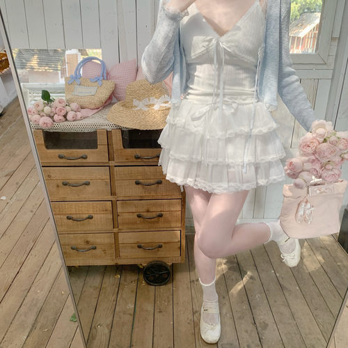 【DearYN】多层纱质蛋糕短裙女