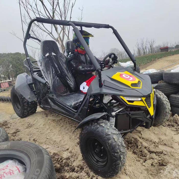 双人带方向盘四轮卡丁车威翰思