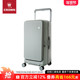 CROWN 皇冠铝框拉链箱28寸前后双开盖多功能拉杆行李箱旅行箱5219