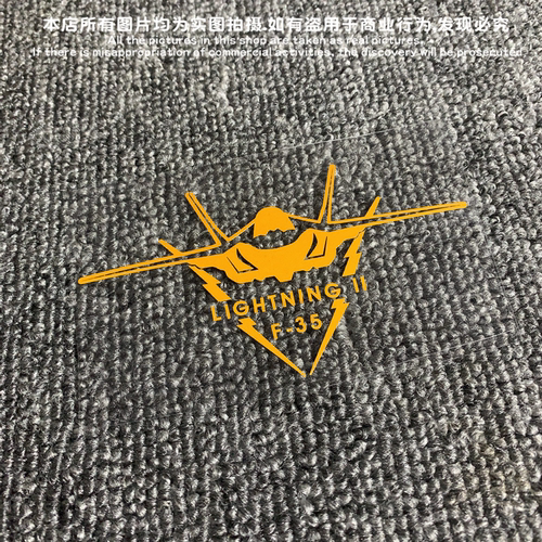 f35战斗机联合打击2电动车贴纸