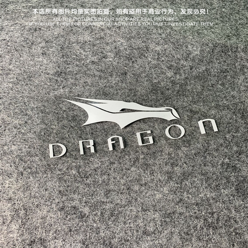 马斯克企业spacex龙电动车标志