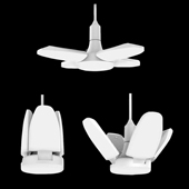 高亮家用节能LED灯折叠四叶灯 五叶灯 棋牌室灯 新款 garage light