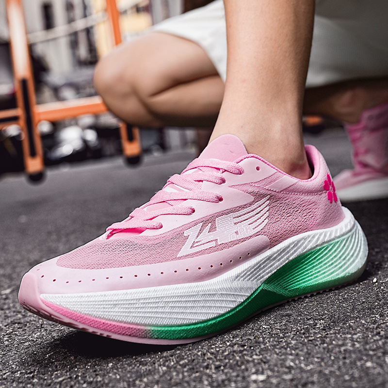 男女同款碳板跑步鞋透气减震