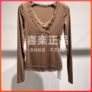 MOISSAC/摩萨克国内正品代购2026秋季女装套头衫T恤MWGQ80106-598