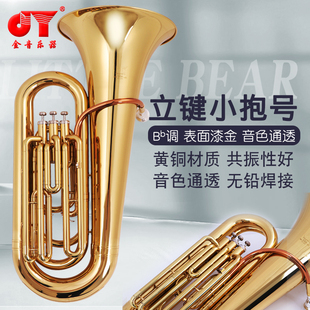 金音立键行进小抱号乐器铜管乐器降B调乐队JYEU-E120大号