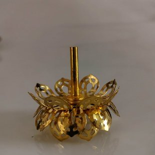 酒精灯酒瓶灯头跨境出口酥油灯酒精灯配件DIY酒瓶莲花头