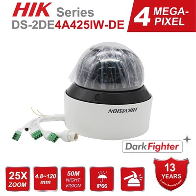 海康威视DS-2DE4A425IW-DE英文版4MP 25x Network IR PTZ Camera