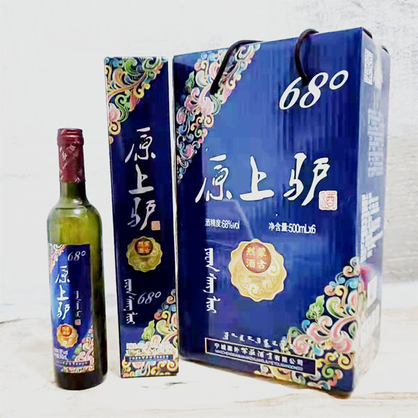闷倒驴68度闷倒驴白酒68度内蒙古500ml*6瓶草原白酒纯粮食酿造