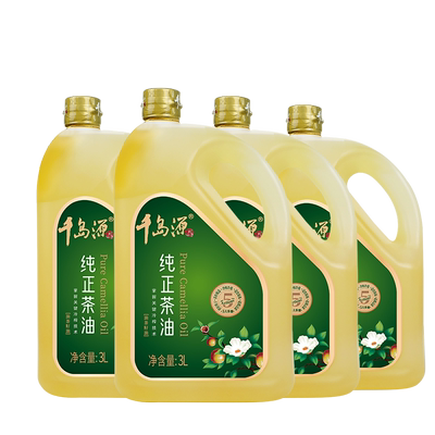 千岛源0反山茶油3Lx4量贩装
