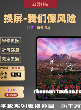 适用于Apple苹果padpro换外屏ipadpro换外屏13寸11寸12.9寸m4m5m6