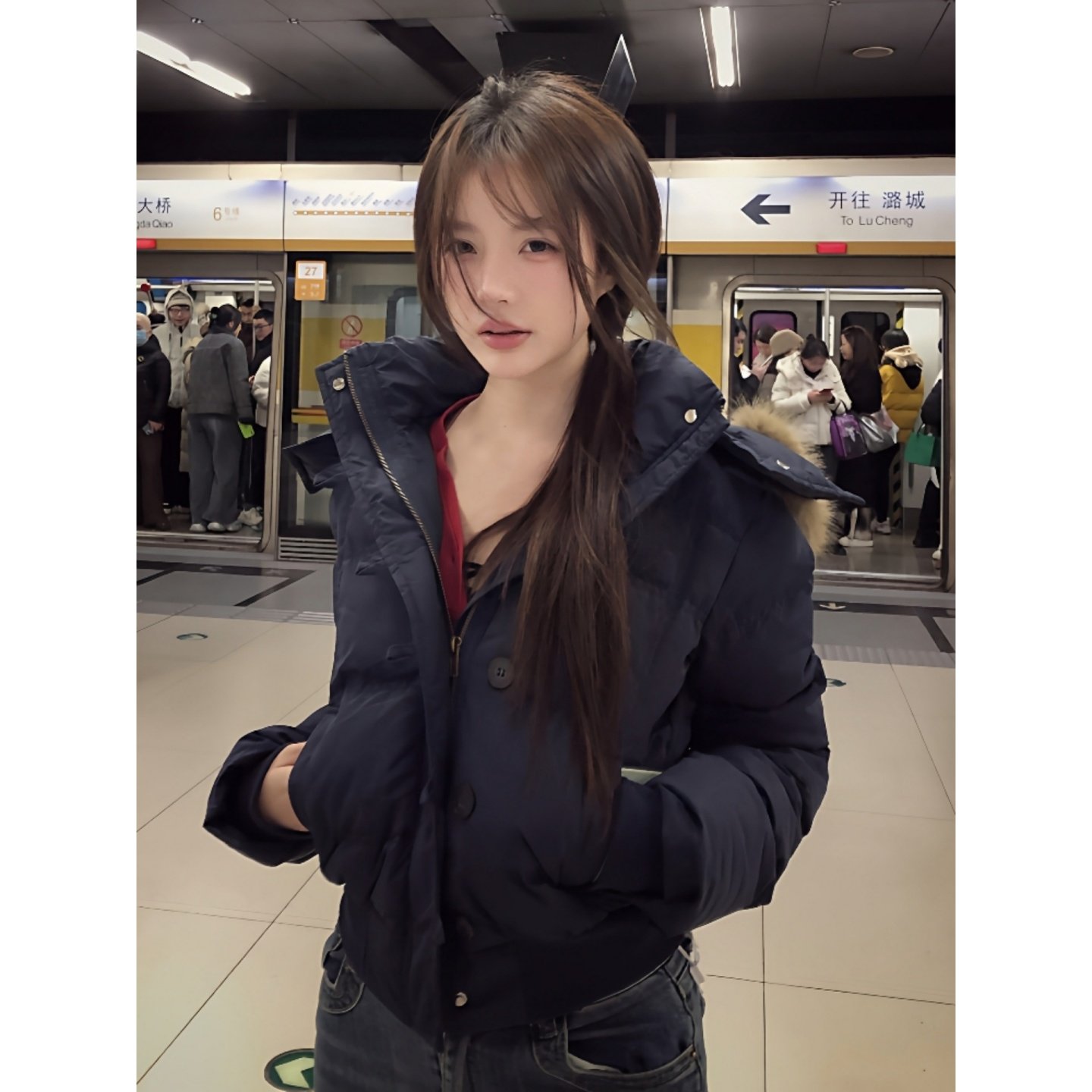 新国标90白鸭绒～现货直发羽绒服
