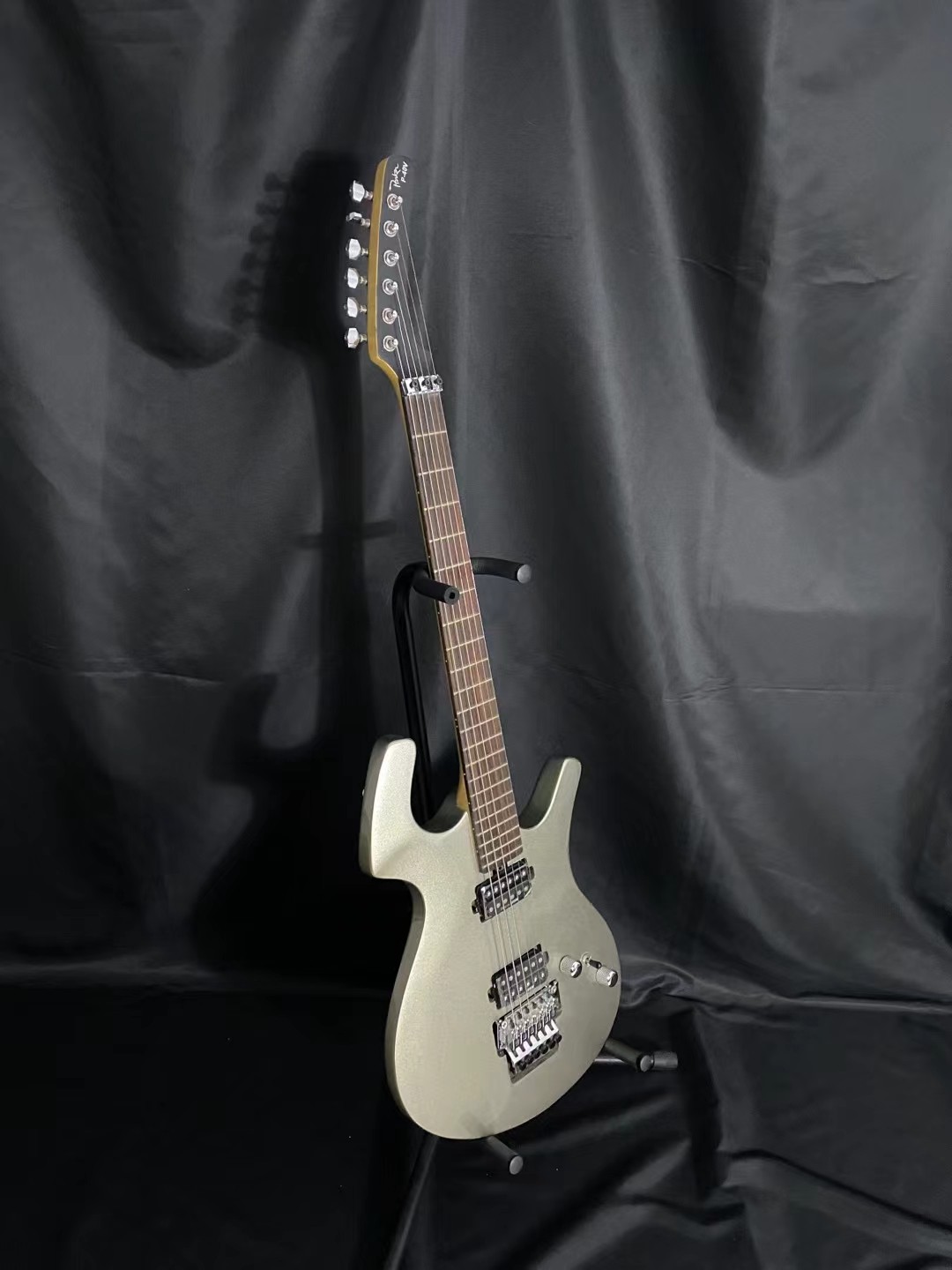 全新parker电吉他琴颈带碳纤维duncan拾音器,floyd rose大双摇