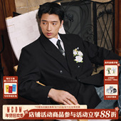 MEDM25FW山茶花刺绣高级感休闲西装 潮牌西服情侣外套 美式 秋季 新款