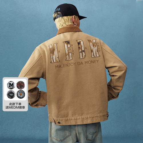 MEDM25SS蕾丝底特律夹克