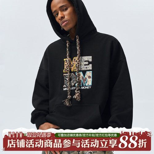 MEDM24FW波西米亚风格连帽卫衣