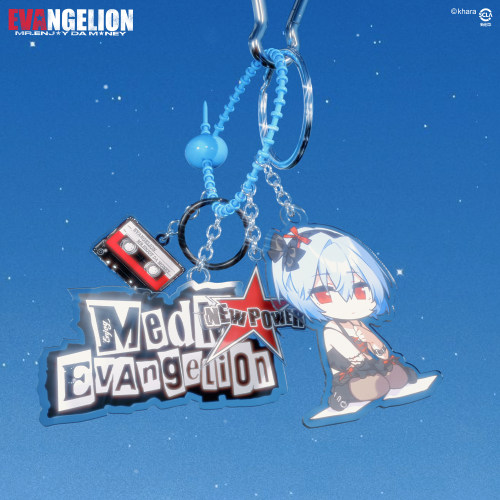 MEDMxEVA NEVER END系列 动漫二次元亚克力钥匙扣高颜值ins风挂件