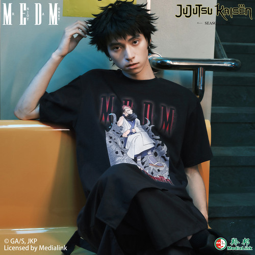 MEDM×咒术回战宿傩印花短袖T恤