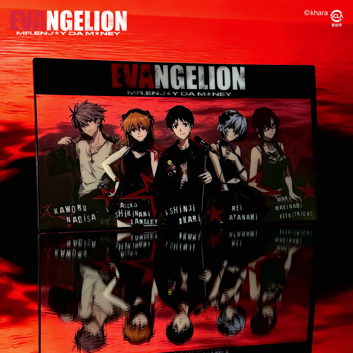 MEDMxEVA NEVER END系列动漫二次元透卡周边摆件