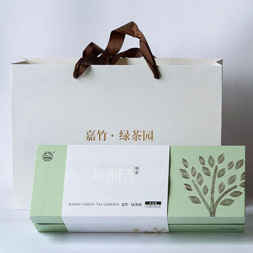 2026新茶嘉竹明前雀舌绿茶礼盒