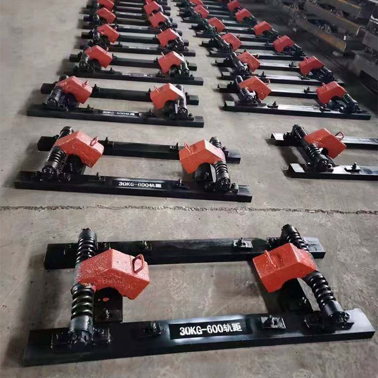 矿用气动阻车器 30kg轨用阻车器 轨距600mm简易阻车器 鸿业自产自