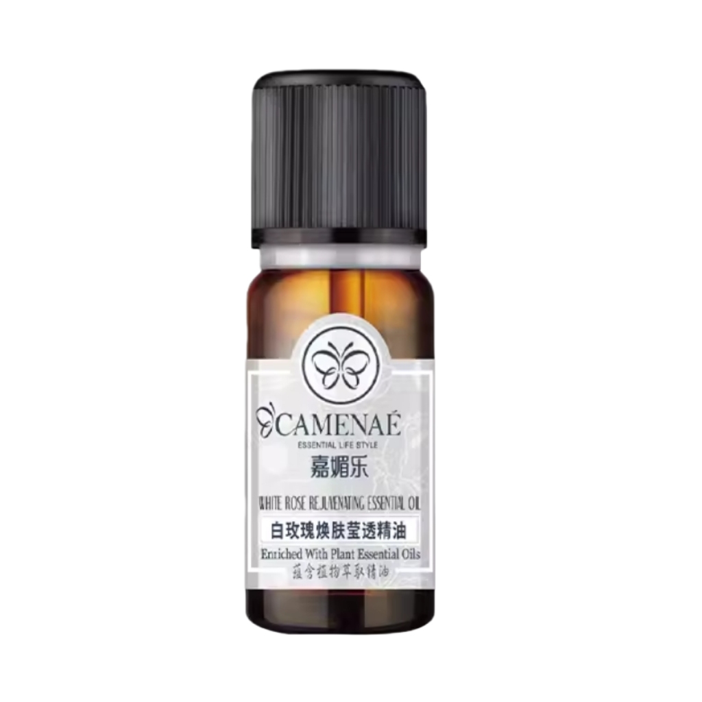 嘉媚乐白玫瑰焕肤莹透精油礼盒补水保湿均亮肤色可拆单只买