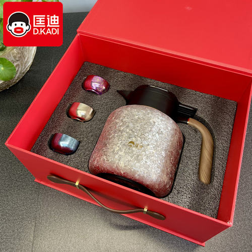 匡迪纯钛保温壶家用泡茶壶焖茶壶白茶闷茶壶钛壶茶壶大容量养生壶