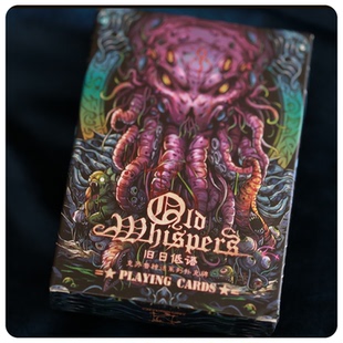 《旧日低语》同款扑克牌花色版克苏鲁神话收藏原创主题墨鱼游戏