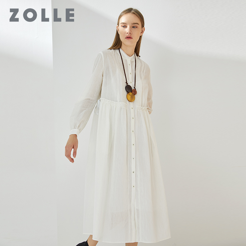 ZOLLE因为商场同款显瘦连衣连衣裙